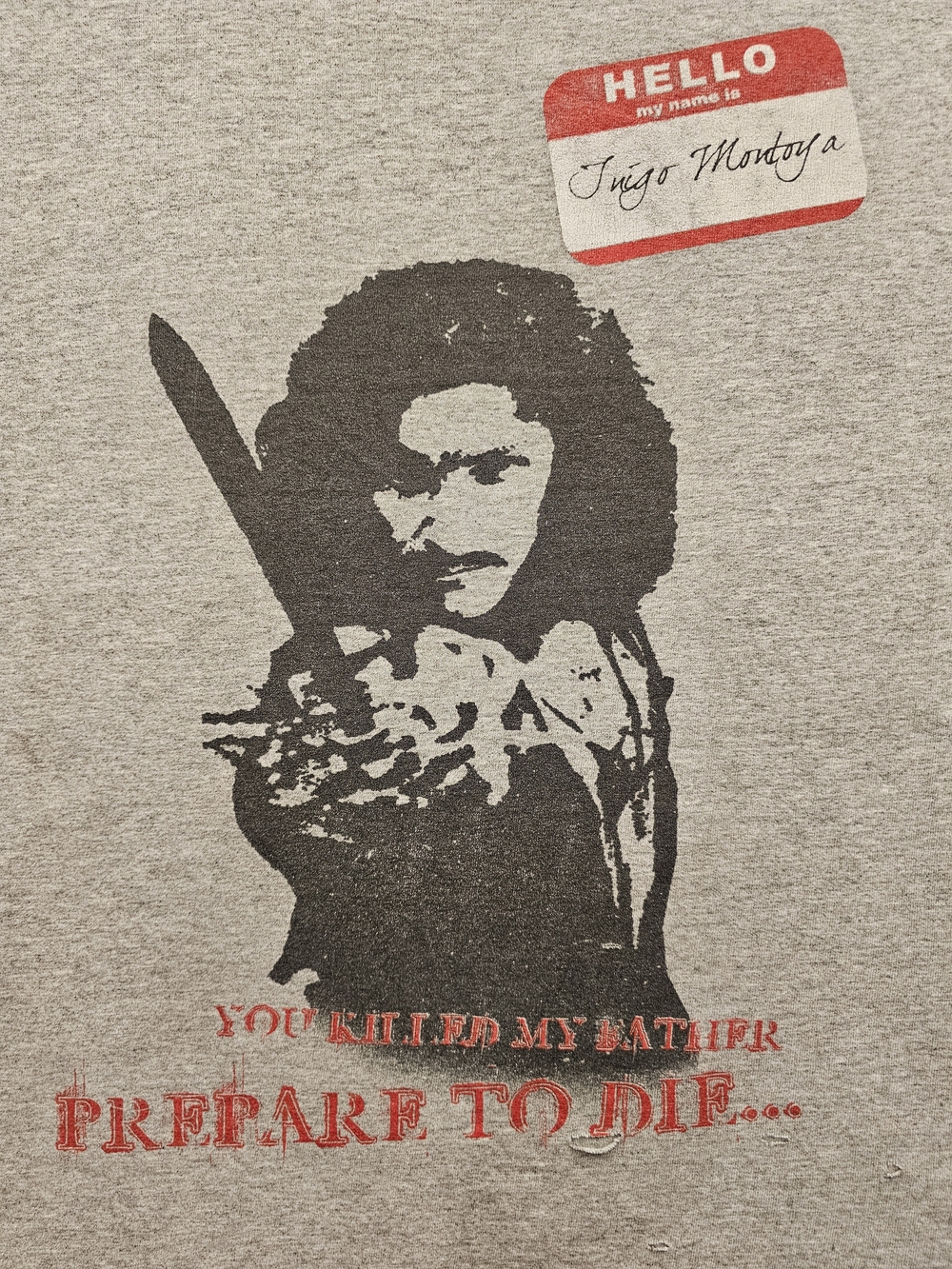 VINTAGE The Princess Bride Inigo Montoya Movie T-Shirt Steve & Barry’s - Picture 4 of 6